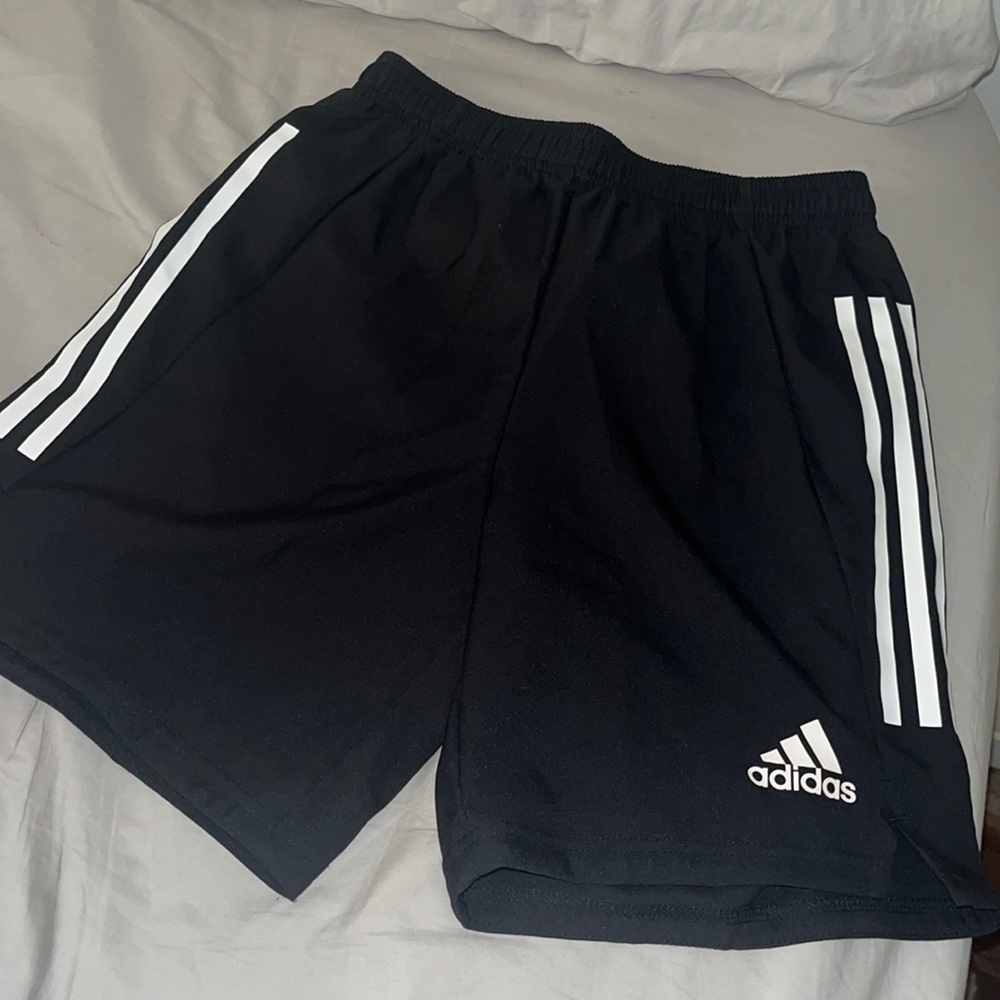 Adidas boy shorts.